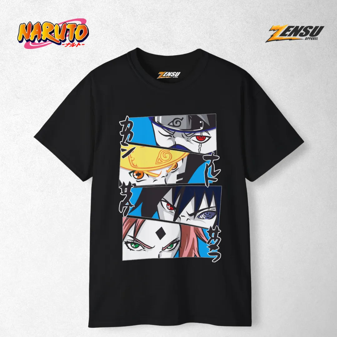 Real Team 7 - Naruto | Premium Kaos Anime Z053