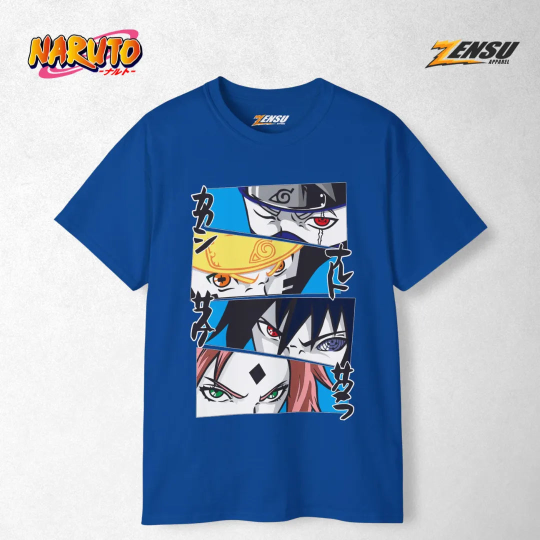 Real Team 7 - Naruto | Premium Kaos Anime Z053