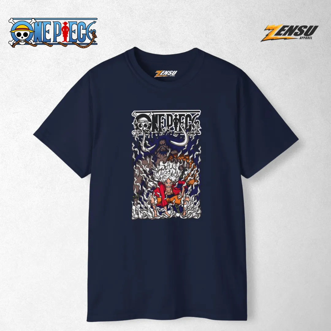 Luffy Gear 5 X Kaido - One Piece | Premium Kaos Anime Z036