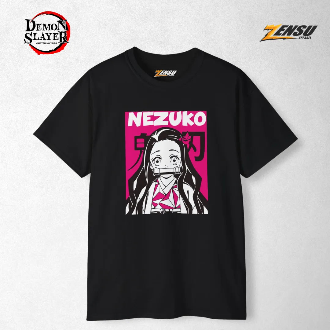 Nezuko Pink Blossom - Demon Slayer | Premium Kaos Anime Z042