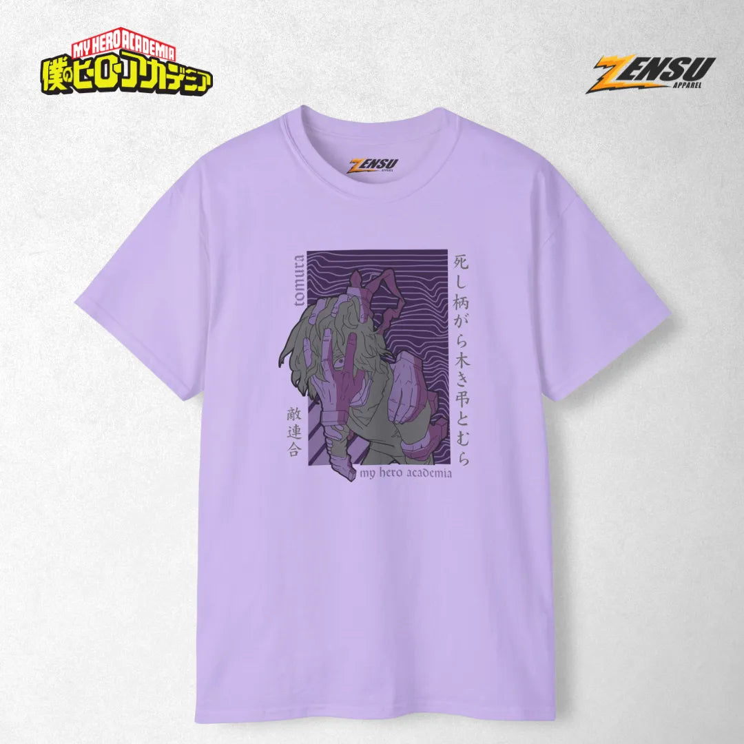 Tomura Shiragaki Violet Intimidation - My Hero Academia | Premium Kaos Anime Z050