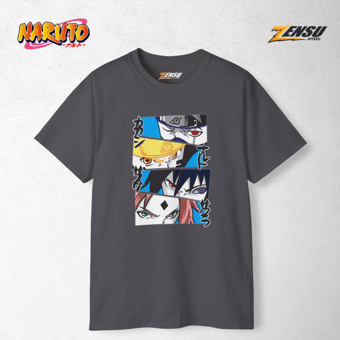 Real Team 7 - Naruto | Premium Kaos Anime Z053