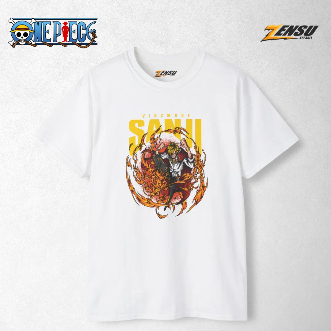 Sanji Diable Jambe - One Piece | Premium Kaos Anime Z083