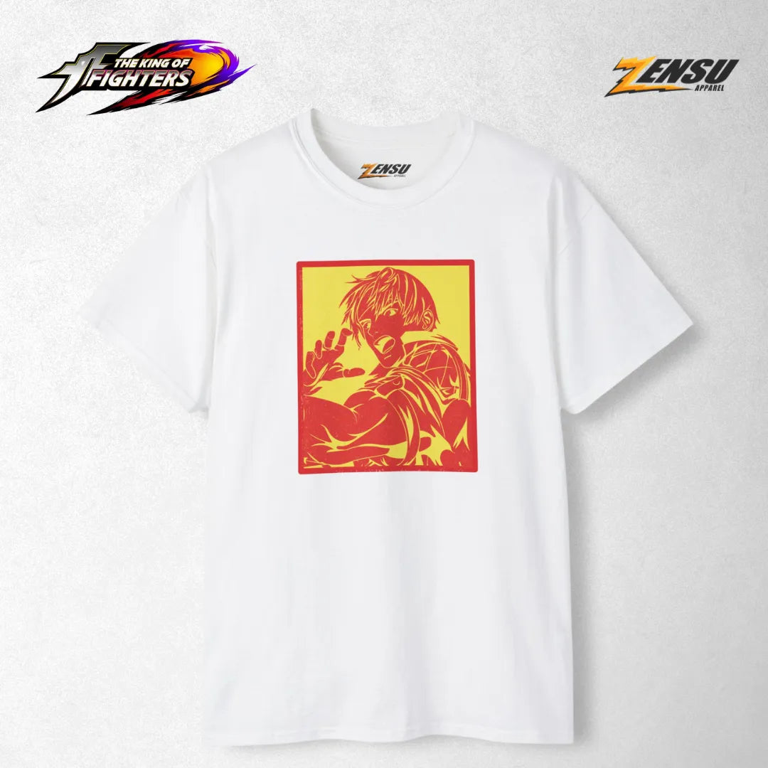 Kyo Kusanagi Flaming Fist - The King of Fighters | Premium Kaos Streetwear Gamer Z107
