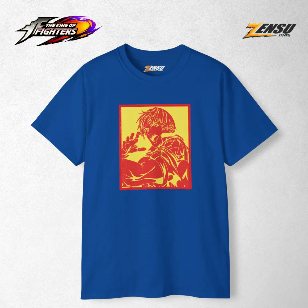 Kyo Kusanagi Flaming Fist - The King of Fighters | Premium Kaos Streetwear Gamer Z107