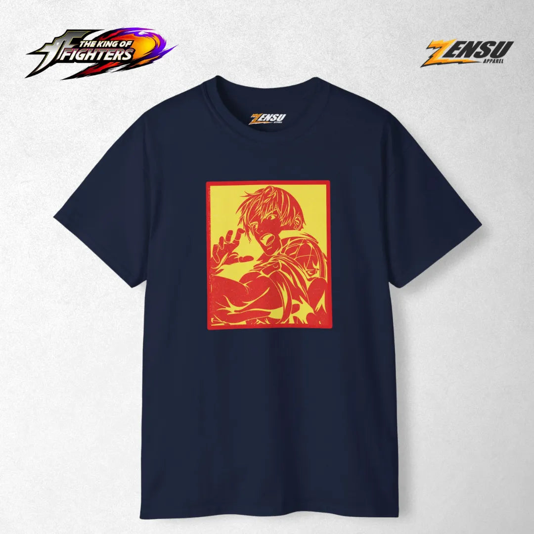 Kyo Kusanagi Flaming Fist - The King of Fighters | Premium Kaos Streetwear Gamer Z107
