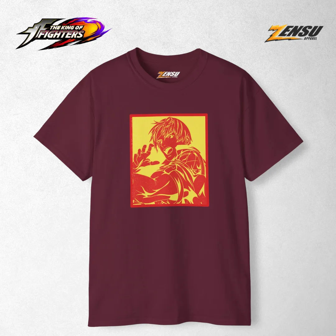 Kyo Kusanagi Flaming Fist - The King of Fighters | Premium Kaos Streetwear Gamer Z107