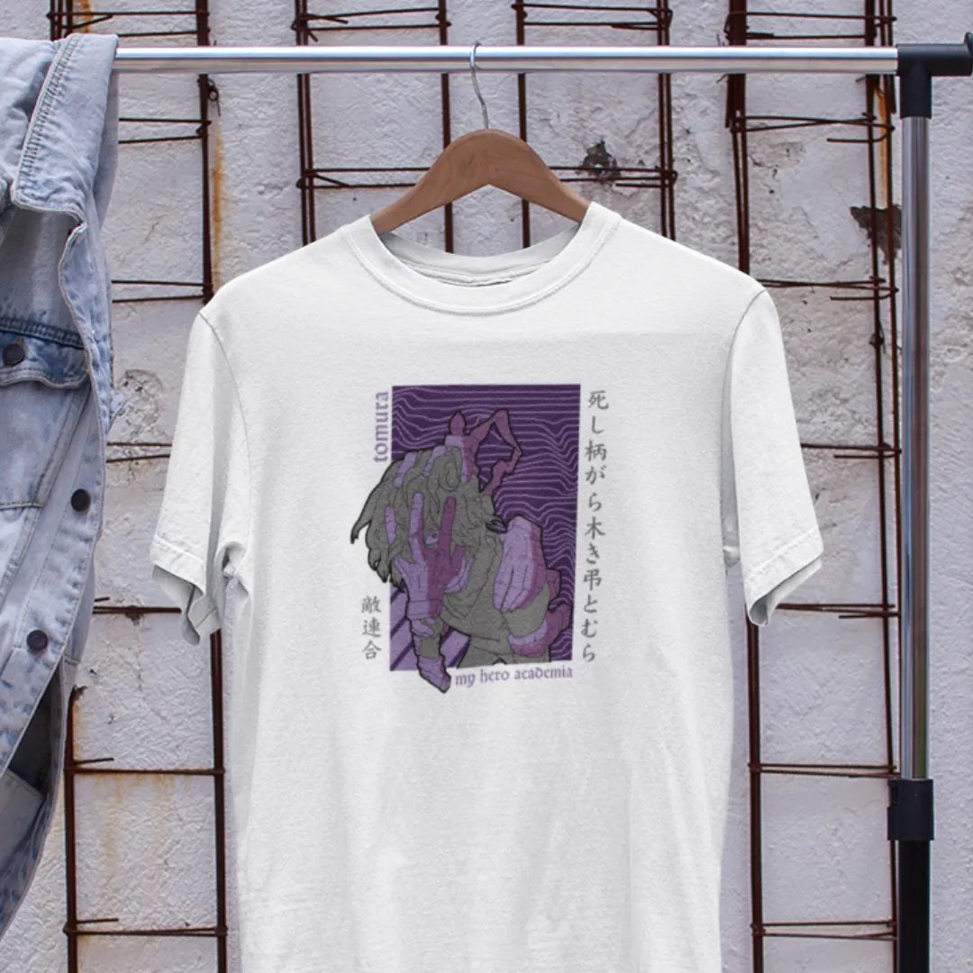 Tomura Shiragaki Violet Intimidation - My Hero Academia | Premium Kaos Anime Z050