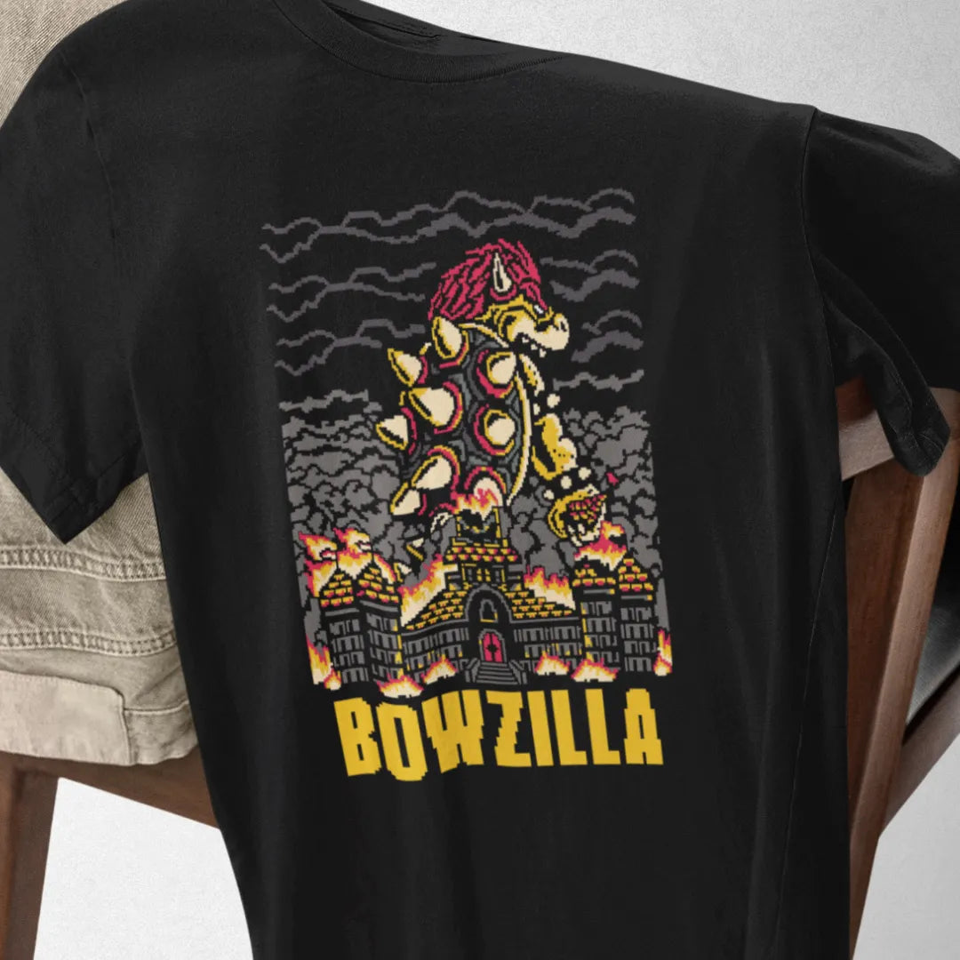 Bowzilla - Super Mario | Premium Kaos Streetwear Gamer Z104