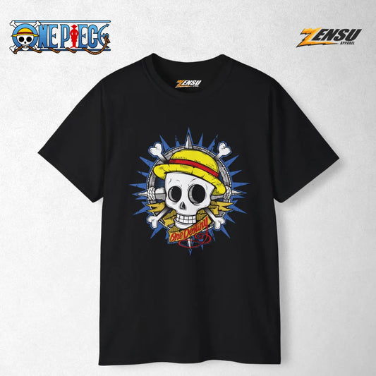 Straw Hat Skull One Destiny - One Piece | Premium Kaos Anime Z155