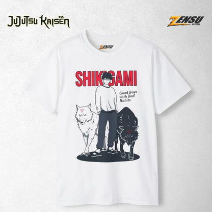 Megumi Shikigami - Jujutsu Kaisen | Baju Kaos Anime Z027