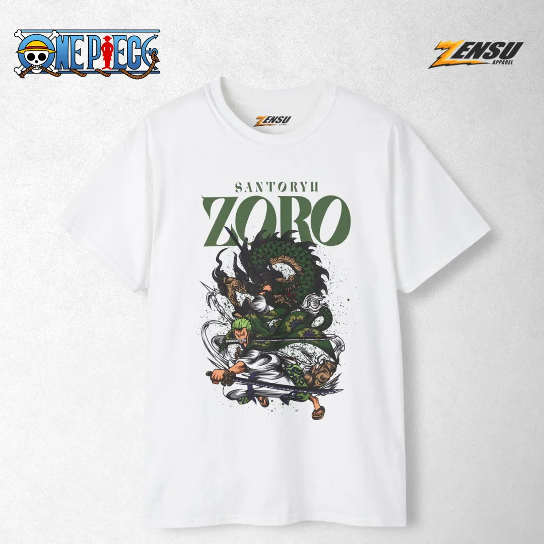 Zoro Santoryu - One Piece | Baju Kaos Anime Z087