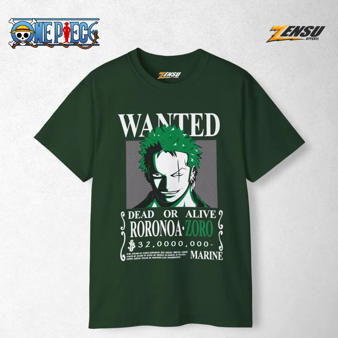 Zoro Bounty - One Piece | Baju Kaos Anime Z034