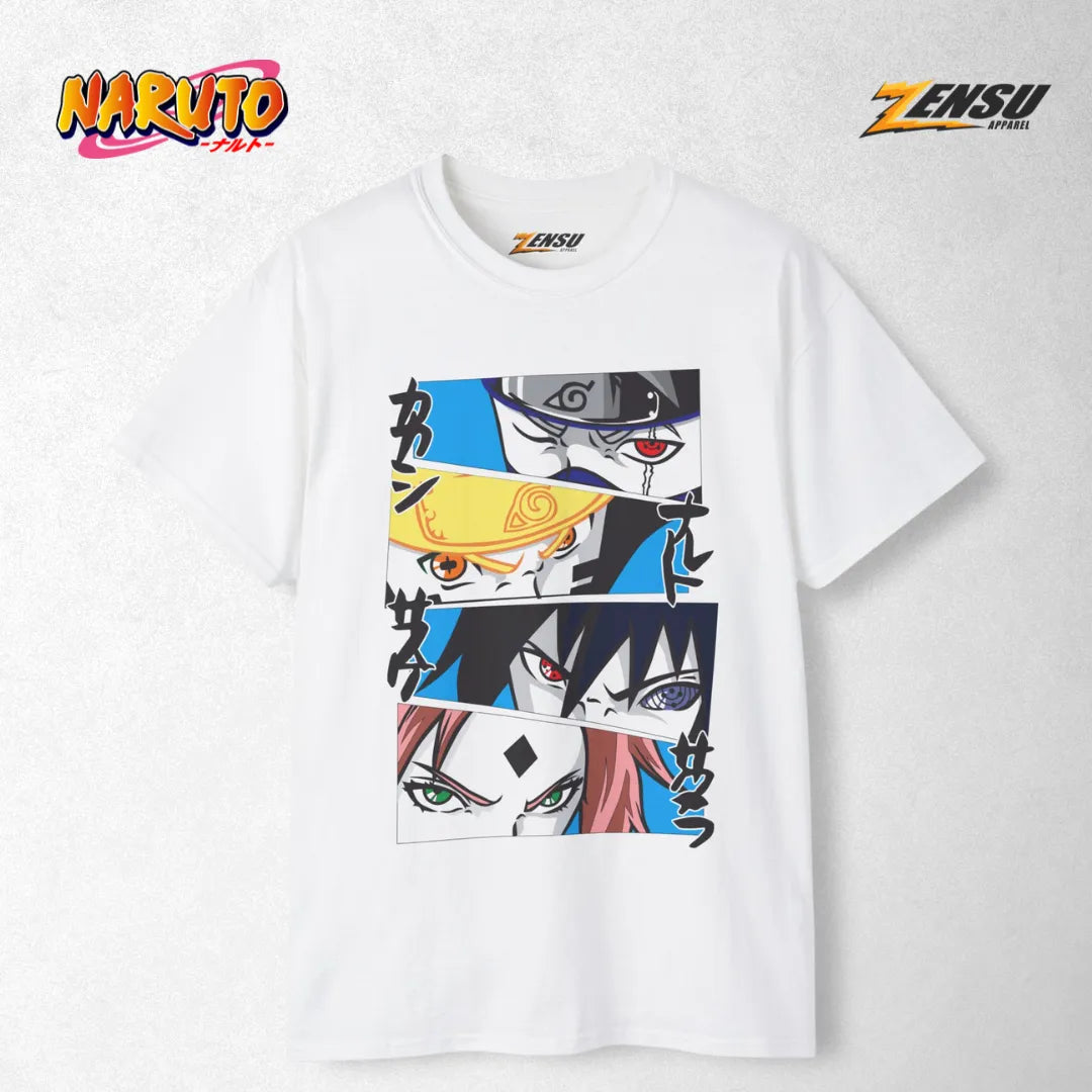 Real Team 7 - Naruto | Baju Kaos Anime Z053