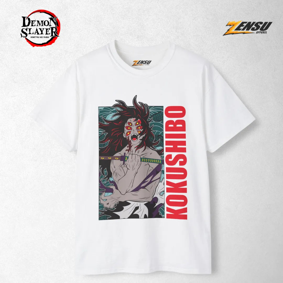 Kokushibo Upper Moon Demon - Demon Slayer | Baju Kaos Anime Z043