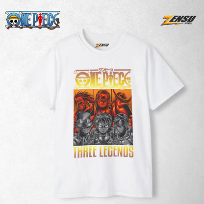 Three Legends - One Piece | Baju Kaos Anime Z039