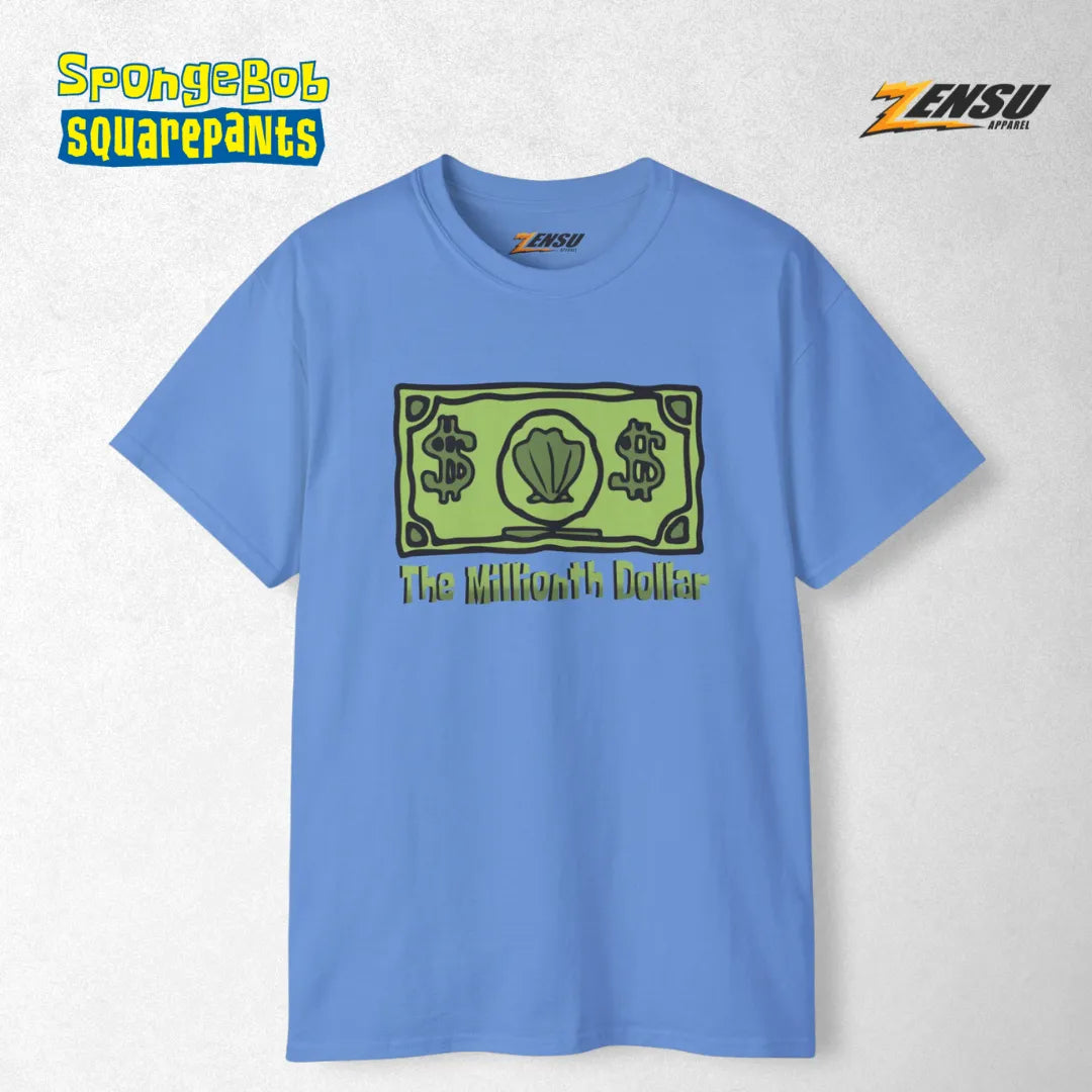 The Millionth Dollar - Spongebob | Premium Kaos Streetwear Movie Z132