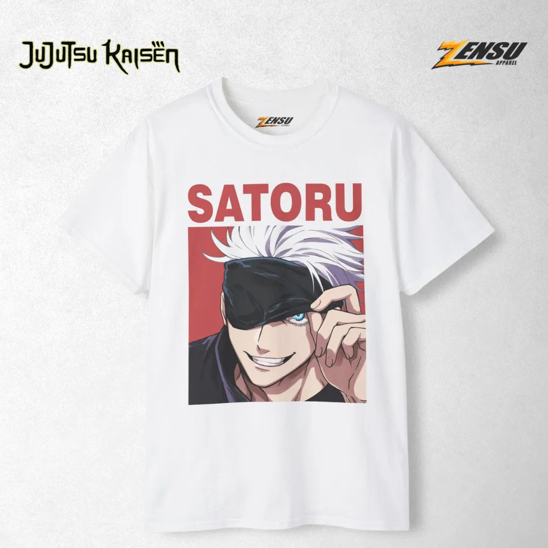 Satoru Smile - Jujutsu Kaisen | Baju Kaos Anime Z024