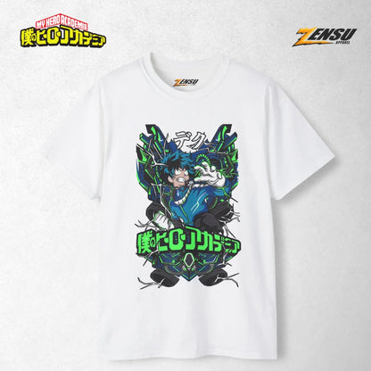 Izuku Midoriya One for All - My Hero Academia | Baju Kaos Anime Z049