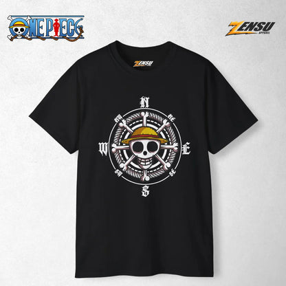 Straw Head Skull - One Piece | Baju Kaos Anime Z033