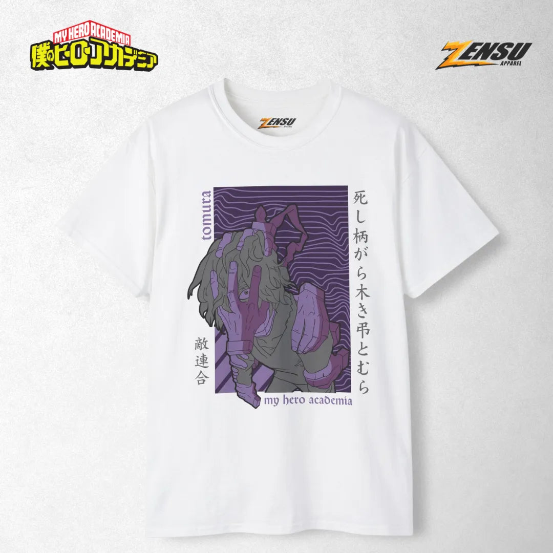 Tomura Shiragaki Violet Intimidation - My Hero Academia | Baju Kaos Anime Z050