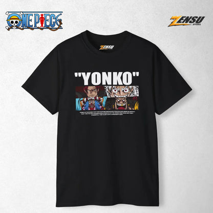 4 Yonkou - One Piece  | Baju Kaos Anime Z040