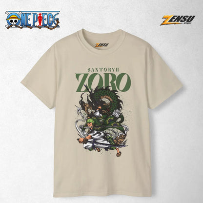 Zoro Santoryu - One Piece | Baju Kaos Anime Z087