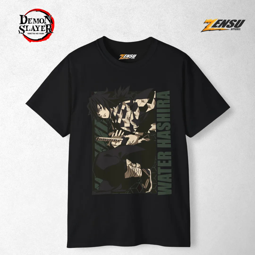 Tomioka Water Hashira - Demon Slayer | Baju Kaos Anime Z022