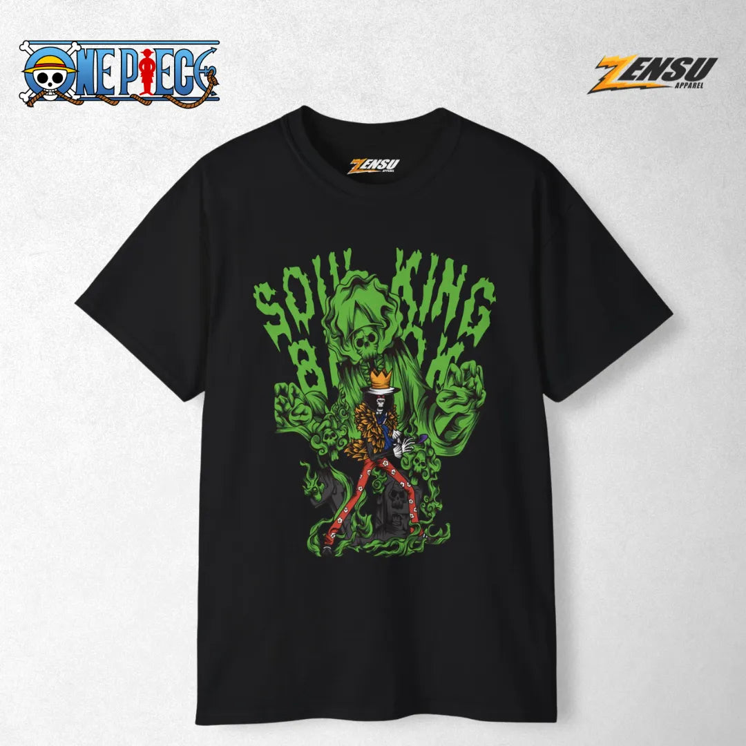 Brook Soul King - One Piece | Baju Kaos Anime Z086