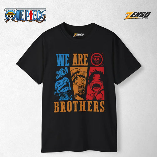 We Are Brother - One Piece | Premium Kaos Anime Z145