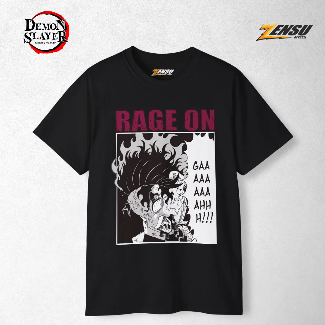 Tanjiro Rage - Demon Slayer | Baju Kaos Anime Z023