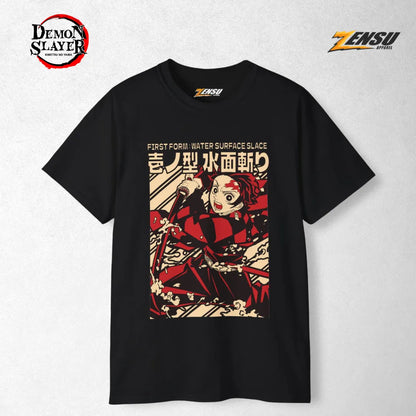 Ichi No Kata Tanjiro - Demon Slayer | Baju Kaos Anime Z014