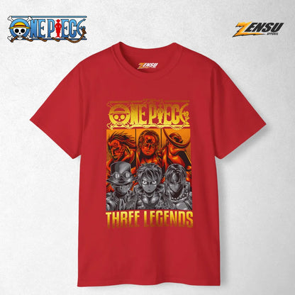 Three Legends - One Piece | Baju Kaos Anime Z039