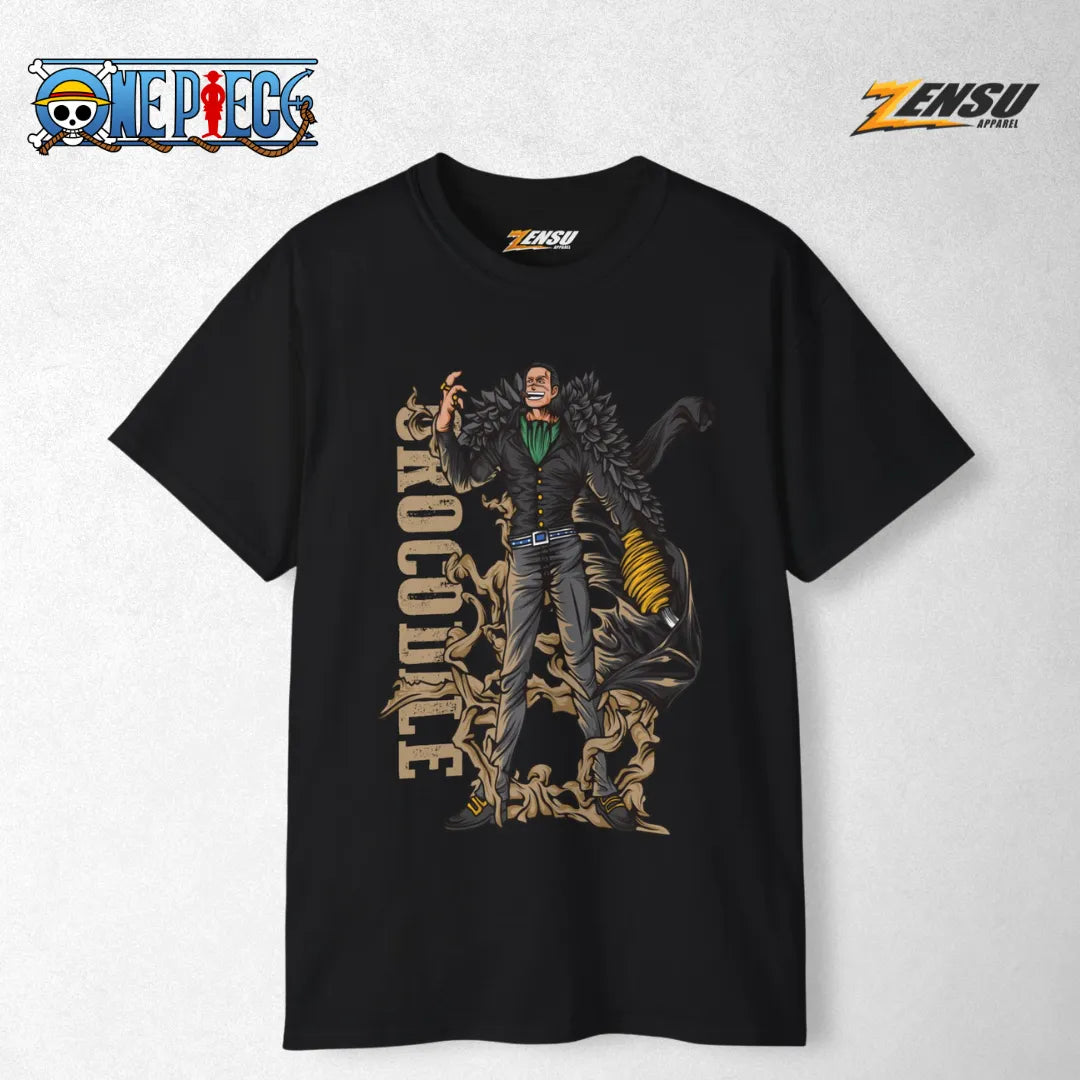 Crocodile Suna Suna No Mi - One Piece | Baju Kaos Anime Z085