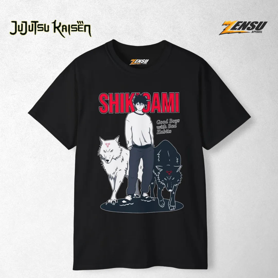 Megumi Shikigami - Jujutsu Kaisen | Baju Kaos Anime Z027