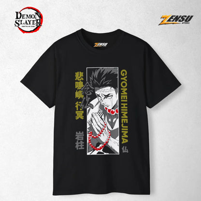 Gyomei Himejima - Demon Slayer | Baju Kaos Anime Z018