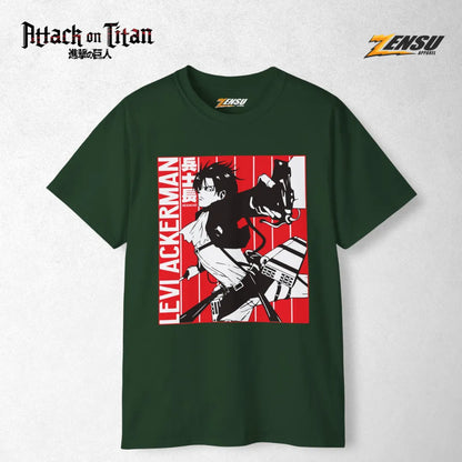 Heishicho Levi - Attack On Titan | Baju Kaos Anime Z002