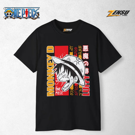 Straw Hat Fury - One Piece | Premium Kaos Anime Z142