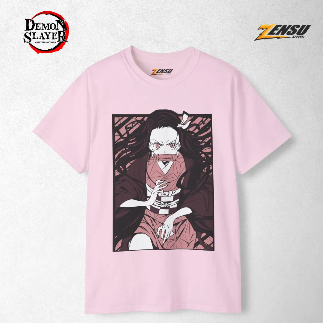 Nezuko Demon - Demon Slayer | Baju Kaos Anime Z016