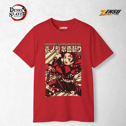 Ichi No Kata Tanjiro - Demon Slayer | Baju Kaos Anime Z014