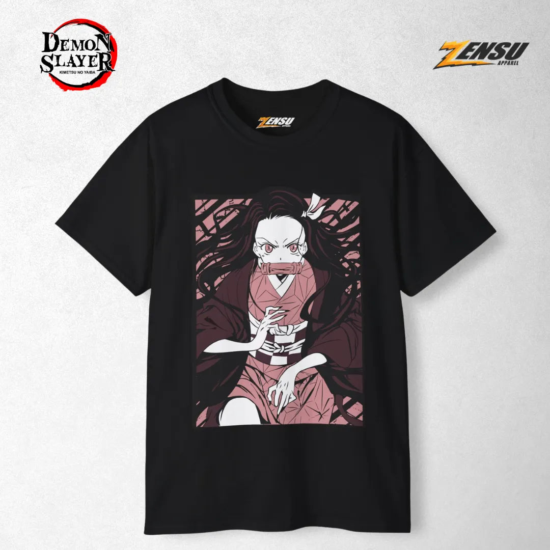 Nezuko Demon - Demon Slayer | Baju Kaos Anime Z016