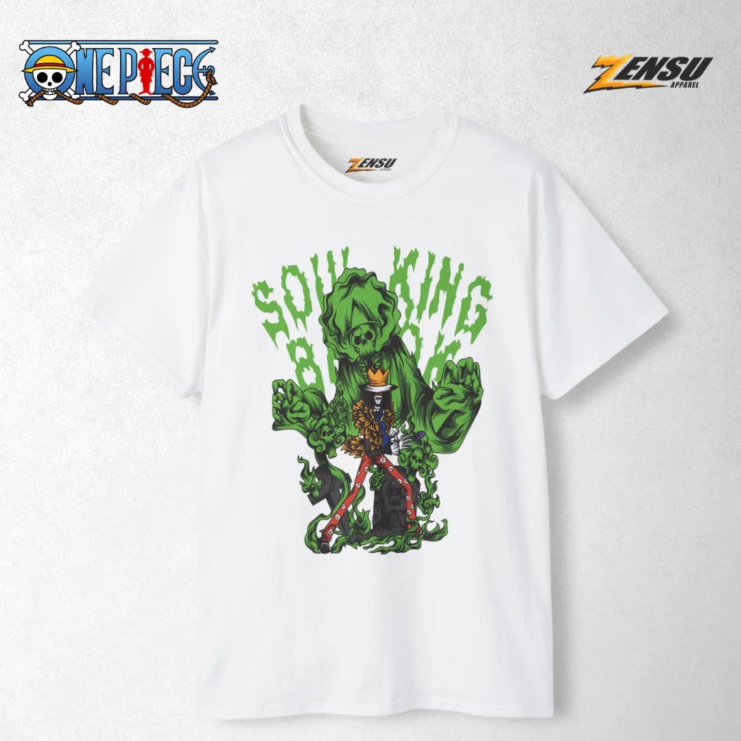 Brook Soul King - One Piece | Baju Kaos Anime Z086