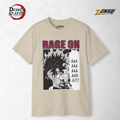 Tanjiro Rage - Demon Slayer | Baju Kaos Anime Z023