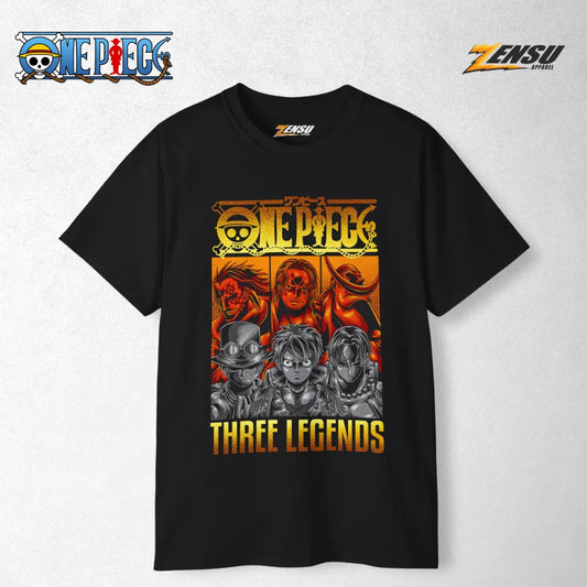 Three Legends - One Piece | Baju Kaos Anime Z039