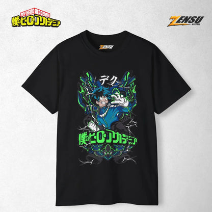 Izuku Midoriya One for All - My Hero Academia | Baju Kaos Anime Z049