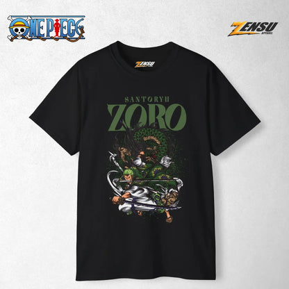 Zoro Santoryu - One Piece | Baju Kaos Anime Z087