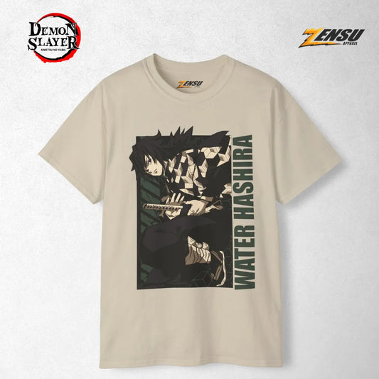 Tomioka Water Hashira - Demon Slayer | Baju Kaos Anime Z022