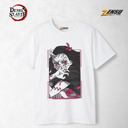 Nezuko Demon Rage - Demon Slayer  | Baju Kaos Anime Z017