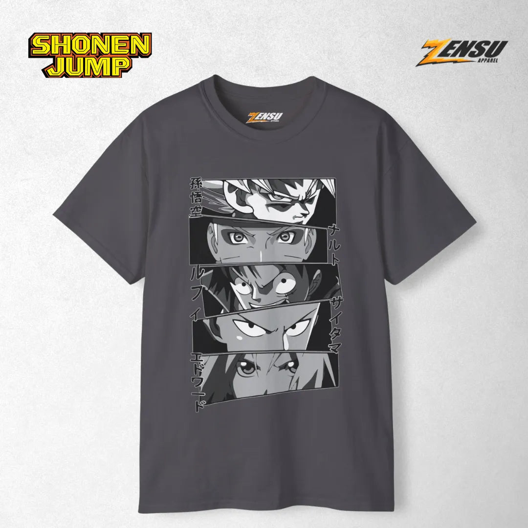 Shonen Jump MCs - Shonen Jump | Baju Kaos Anime Z051