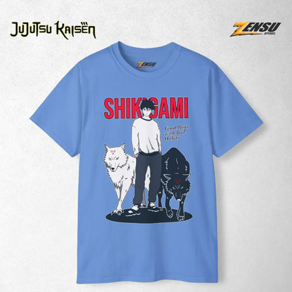 Megumi Shikigami - Jujutsu Kaisen | Baju Kaos Anime Z027